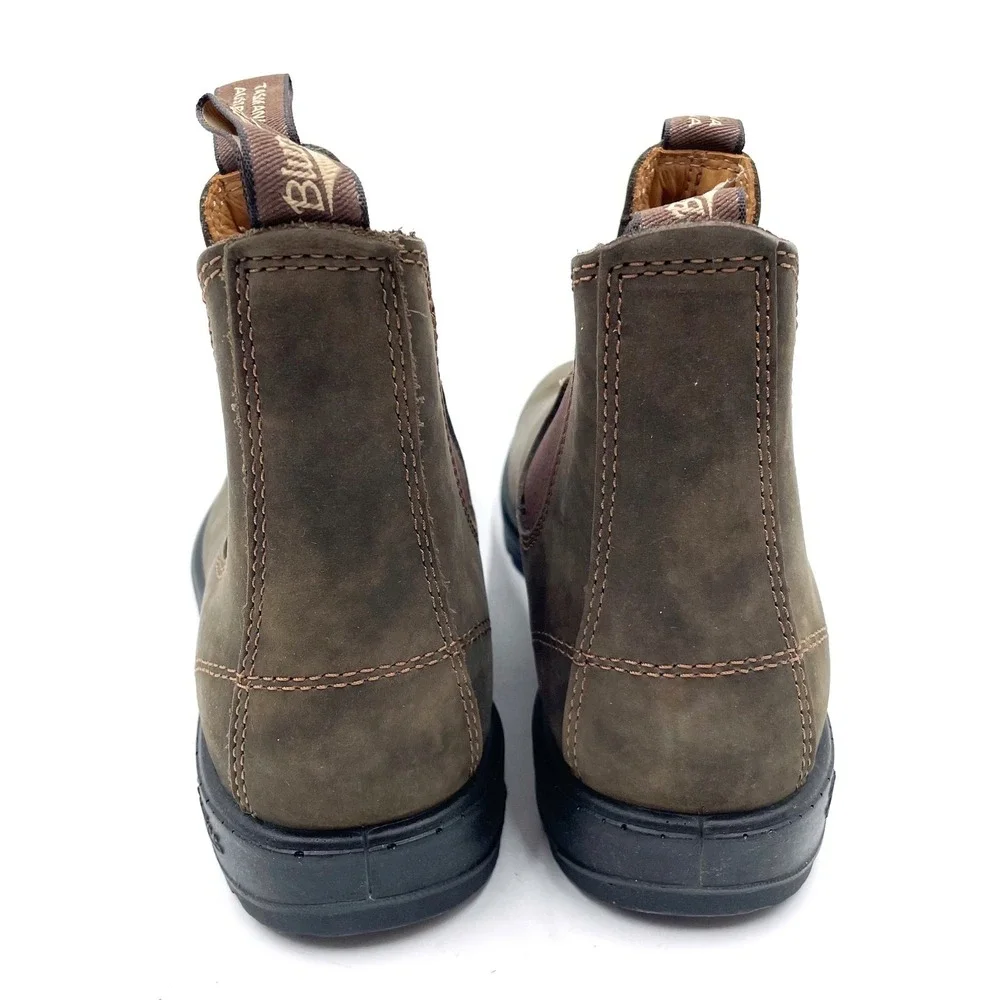 Blundstone 585 Chelsea Boots Rustic Brown Leather Ankle Sz 11 US / 10 AU Men's